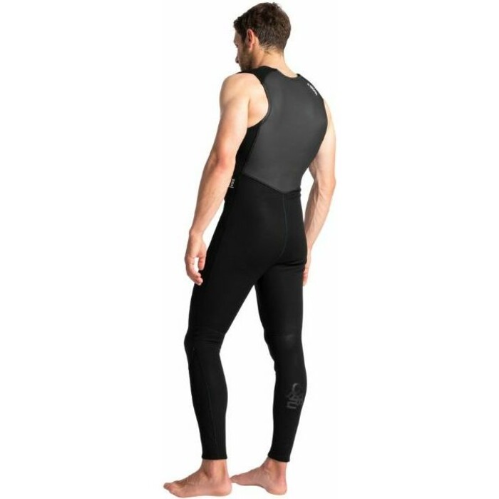 2024 C- Skins Hombres Element 3/2mm Long John Traje De Neopreno C-EL32LJM - Black